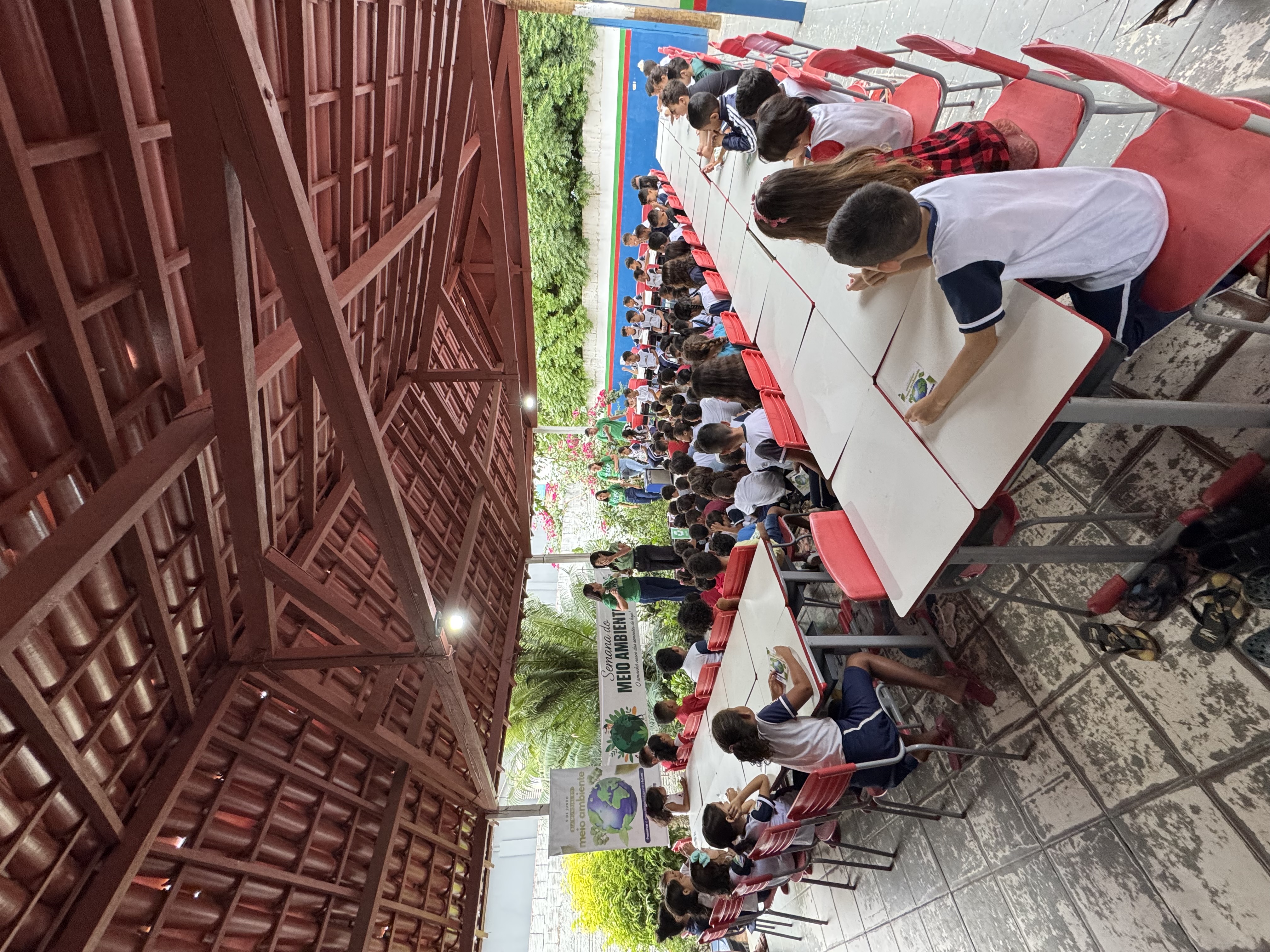 AÇÃO AMBIENTAL NA ESCOLA CLODOMIR MIETT
